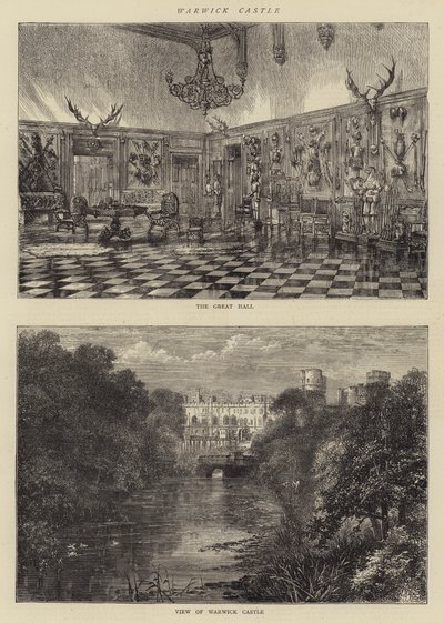 Castillo de Warwick de William Henry James Boot