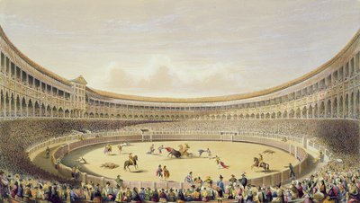 La Plaza de Toros de Madrid, 1865 de William Henry Lake Price