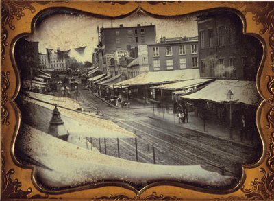 Chatham Square, Nueva York, c.1853 de William Henry Lewis