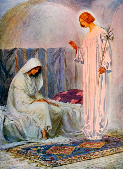 La Anunciación de William Henry Margetson