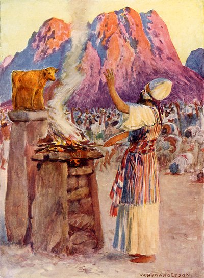 El becerro de oro de William Henry Margetson