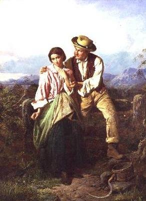 Cortejo rústico de William Henry Midwood