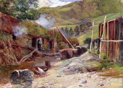 Secado de redes de William Henry Millais