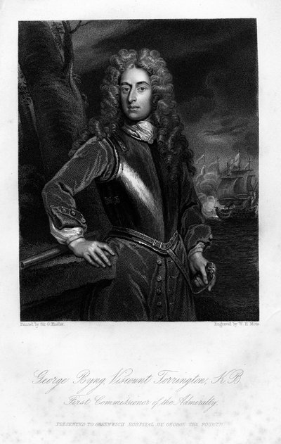 George Byng, Vizconde Torrington, 1837 de William Henry Mote