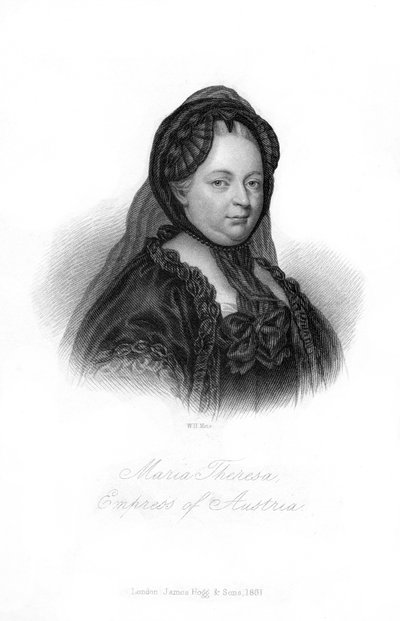 María Teresa, Archiduquesa de Austria, 1861 de William Henry Mote