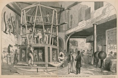 Interior de la Fábrica de Faroles de Wilkins de William Henry Prior