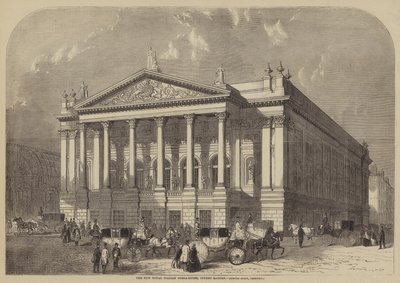 La Nueva Casa de la Ópera Real Italiana, Covent Garden, Edmund Barry, Arquitecto de William Henry Prior