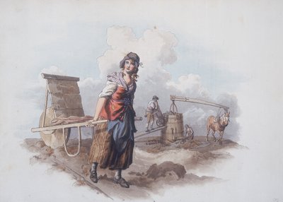 Fabricante de ladrillos, 1808 de William Henry Pyne
