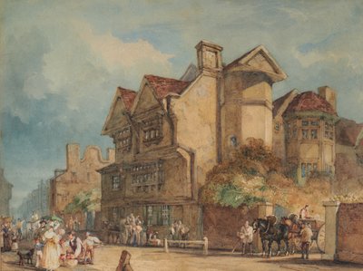 Old Houses, High Street, Rochester de William Henry Pyne