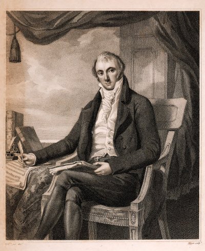 Retrato del pianista y compositor Joseph Wölfl 1773-1812, 1811 de William Henry Pyne