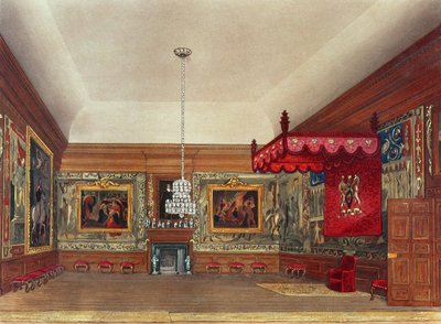 La sala del trono, Hampton Court de 
