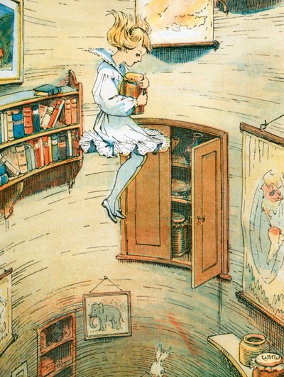 Alicia en el País de las Maravillas, Placa del libro de William Henry Romaine Walker