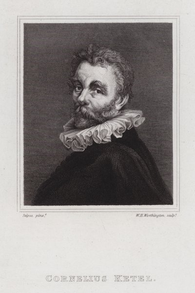 Cornelis Ketel, pintor manierista holandés de William Henry Worthington