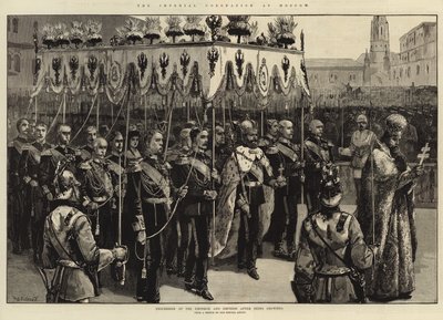 Procesión del Emperador y la Emperatriz (grabado) de William Heysham (after) Overend