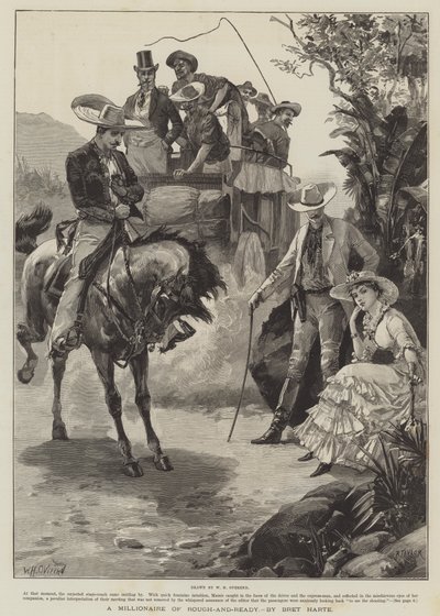 Un Millonario de Rough-and-Ready, por Bret Harte de William Heysham Overend