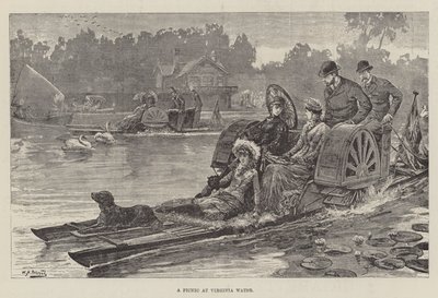 Un picnic en Virginia Water de William Heysham Overend