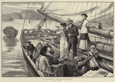 Un crucero en yate, calmado de William Heysham Overend