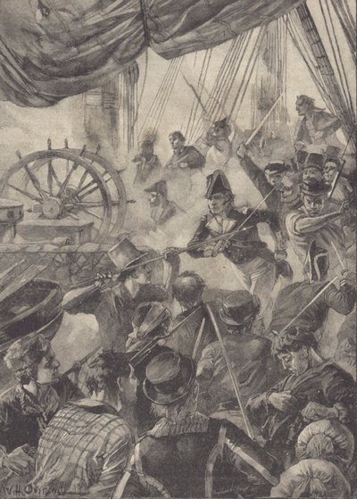 Embarque de William Heysham Overend