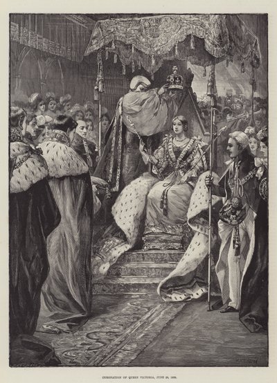 Coronación de la reina Victoria, 28 de junio de 1838 de William Heysham Overend