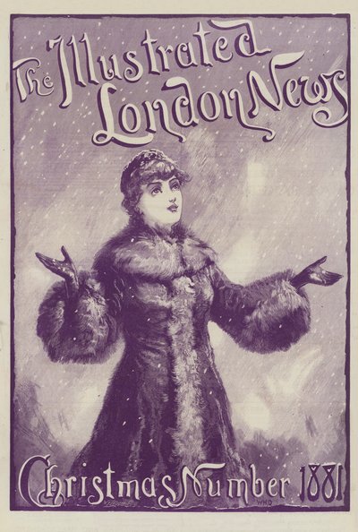 Portada del número de Navidad 1881 de William Heysham Overend