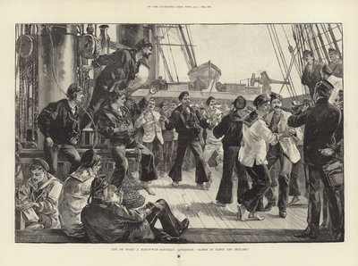Vida a bordo de un buque de guerra de William Heysham Overend