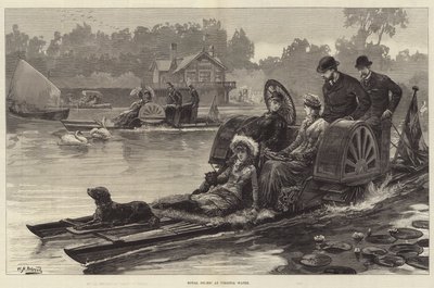 Picnic real en Virginia Water de William Heysham Overend
