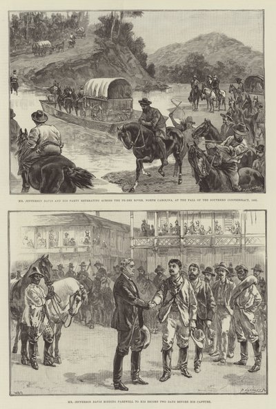 Escenas de la vida de Jefferson Davis de William Heysham Overend