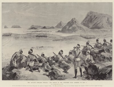 El avance hacia Dongola, la derrota de los derviches cerca de Akasheh el 1 de mayo de William Heysham Overend