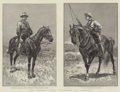 Los Voluntarios de Fusileros Coloniales de Australia de William Heysham Overend