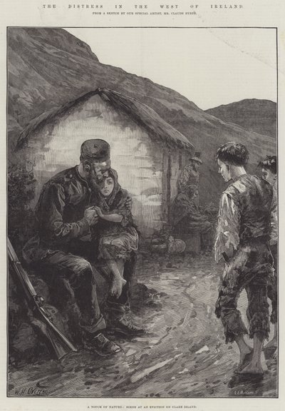 La angustia en el oeste de Irlanda de William Heysham Overend