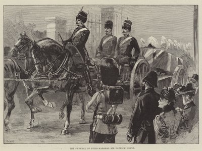 El funeral del mariscal de campo Sir Patrick Grant de William Heysham Overend