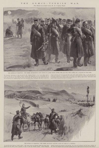 La Guerra Greco-Turca de William Heysham Overend