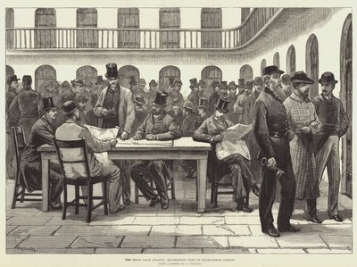 La Liga de la Tierra Irlandesa, Tiempo de Recreo en la Prisión de Kilmainham de William Heysham Overend