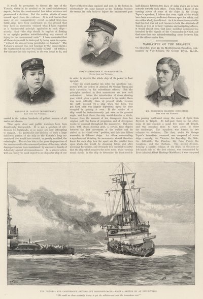 La pérdida del HMS Victoria de William Heysham Overend