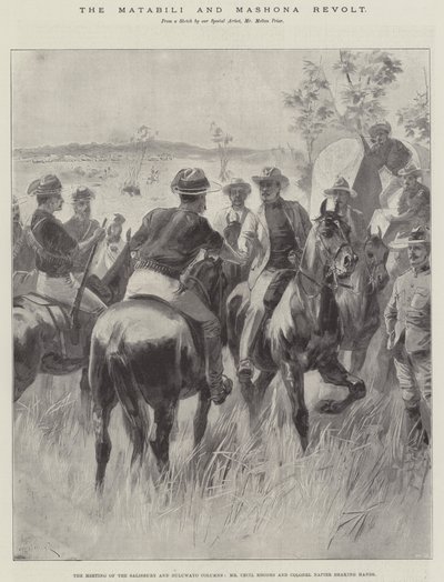 La revuelta de Matabili y Mashona de William Heysham Overend