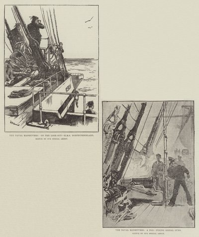 Las maniobras navales de William Heysham Overend