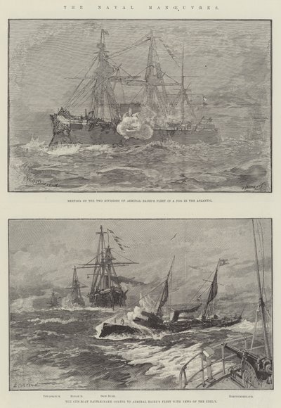 Las maniobras navales de William Heysham Overend