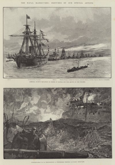 Las maniobras navales de William Heysham Overend