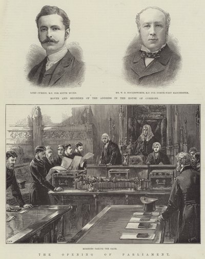 La Apertura del Parlamento de William Heysham Overend