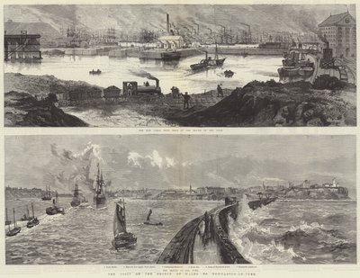 La visita del Príncipe de Gales a Newcastle-on-Tyne de William Heysham Overend