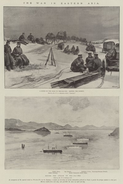 La guerra en Asia Oriental de William Heysham Overend