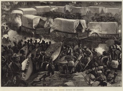 La Guerra Zulú, el Método de Defensa del Laager de William Heysham Overend