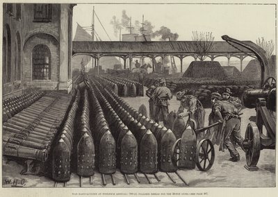 Fabricaciones de Guerra en el Arsenal de Woolwich, Proyectiles Palliser de 700 lb para los Cañones de 38 Toneladas de William Heysham Overend