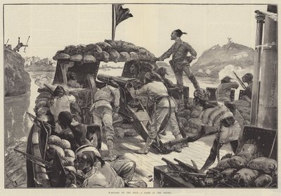 Guerra en el Nilo, un ataque al enemigo de William Heysham Overend