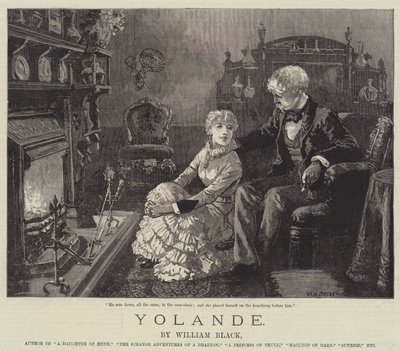 Yolande, por William Black de William Heysham Overend