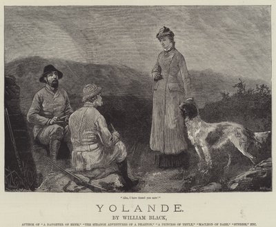 Yolande, por William Black de William Heysham Overend