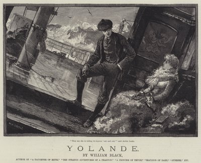 Yolande, por William Black de William Heysham Overend