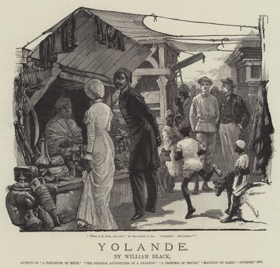 Yolande, por William Black de William Heysham Overend