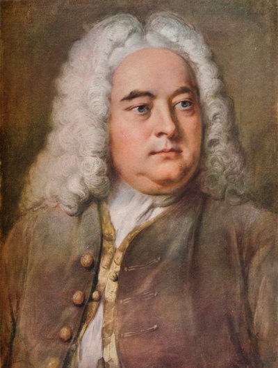 Handel, c. 1740, 1920 de William Hoare