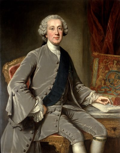 Richard Grenville, Conde Temple, c.1760 de William Hoare